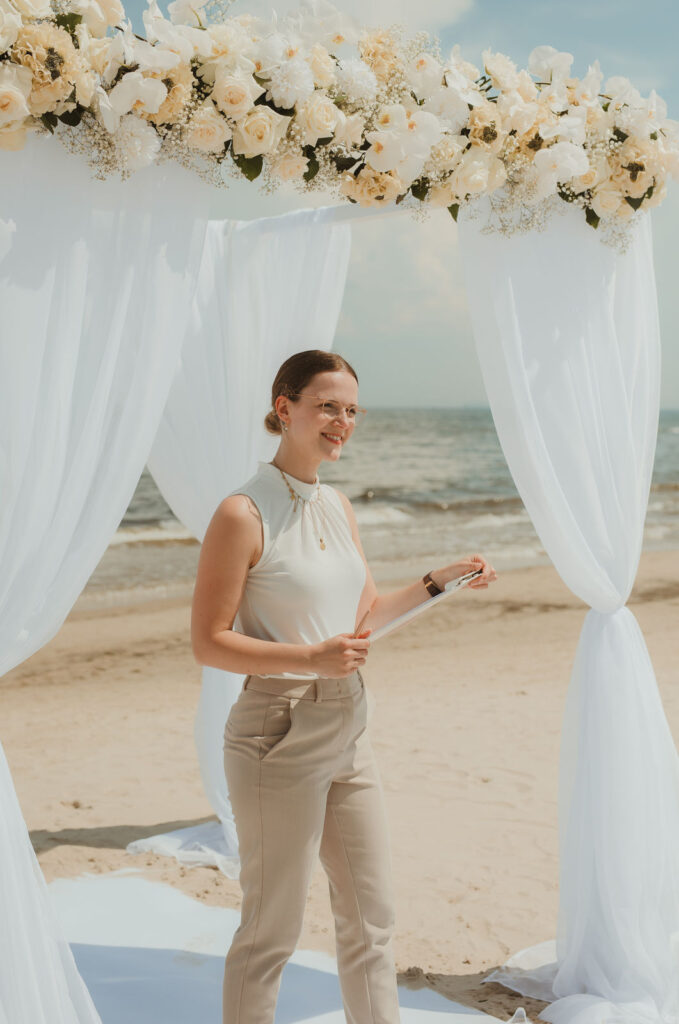 Strandhochzeit an der Ostseeküste - Heiraten mit Hochzeitsplanerin Vanessa Werner von Vanessas Hochzeitszauber